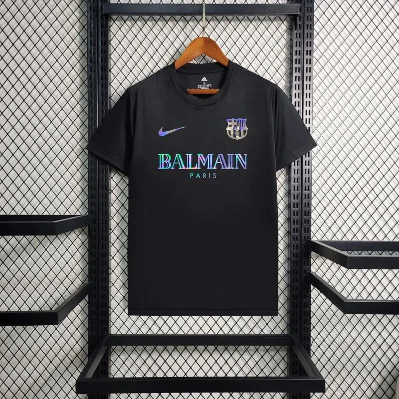 Barcelona Black Balmain Jersey