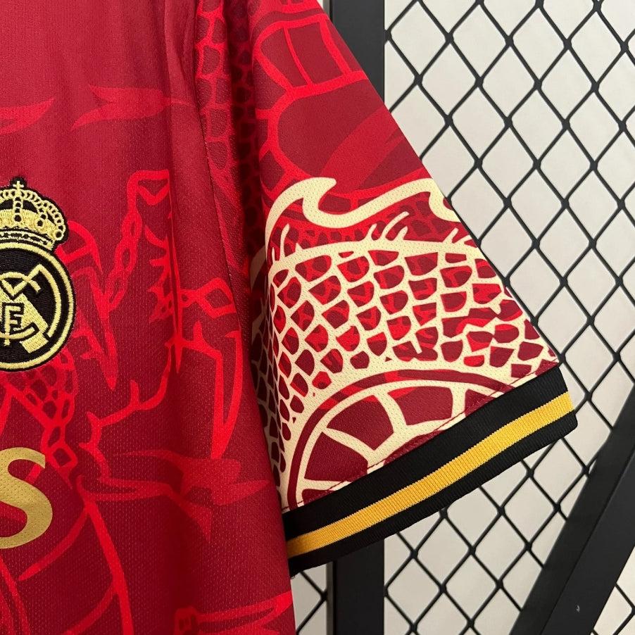 Real Madrid Red Dragon Jersey