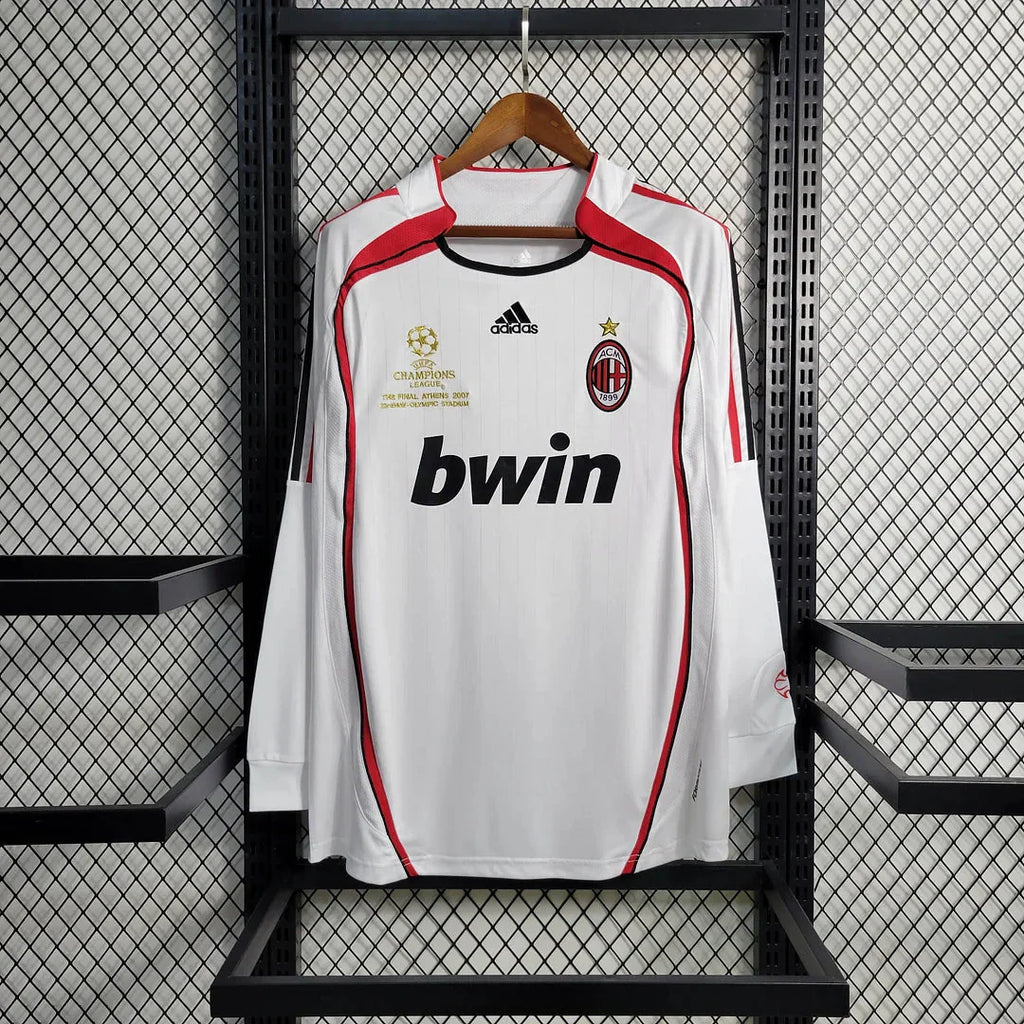 AC Milan 2006/2007 Away Long Sleeve Jersey